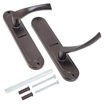 Комплект ручек к замкам Эльбор 1.06.31 (медь)